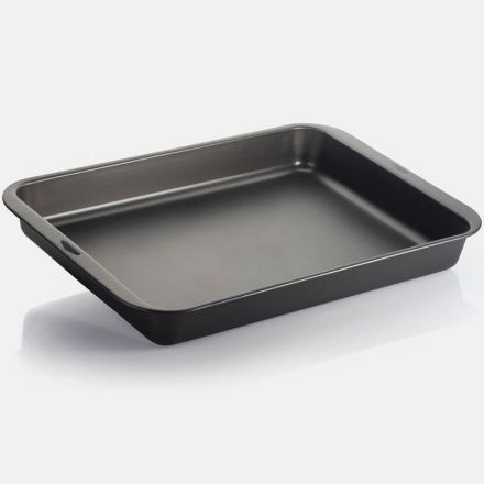 Rectangular Teflon-coated baking tray CM.43x30x5h 
